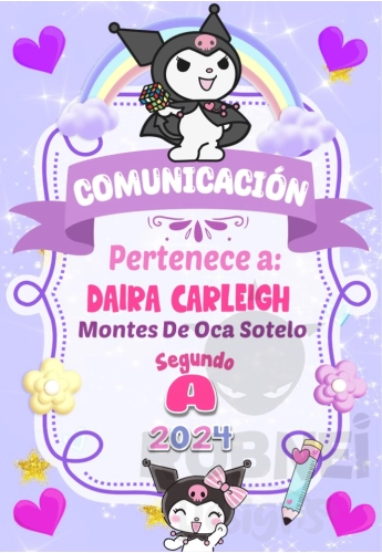 COMUNICACION  Kuromi-Caratula